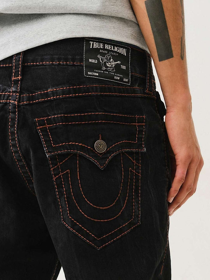 TRUE RELIGION Ricky Big T flap Straight Jeans