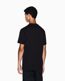 ARMANI EXCHANGE T-SHIRT WITH A CHEST LOGO ESSENTIAL