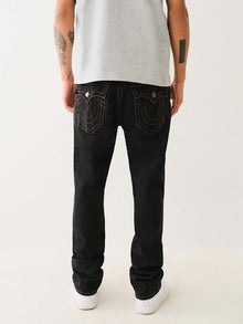 TRUE RELIGION Ricky Big T flap Straight Jeans